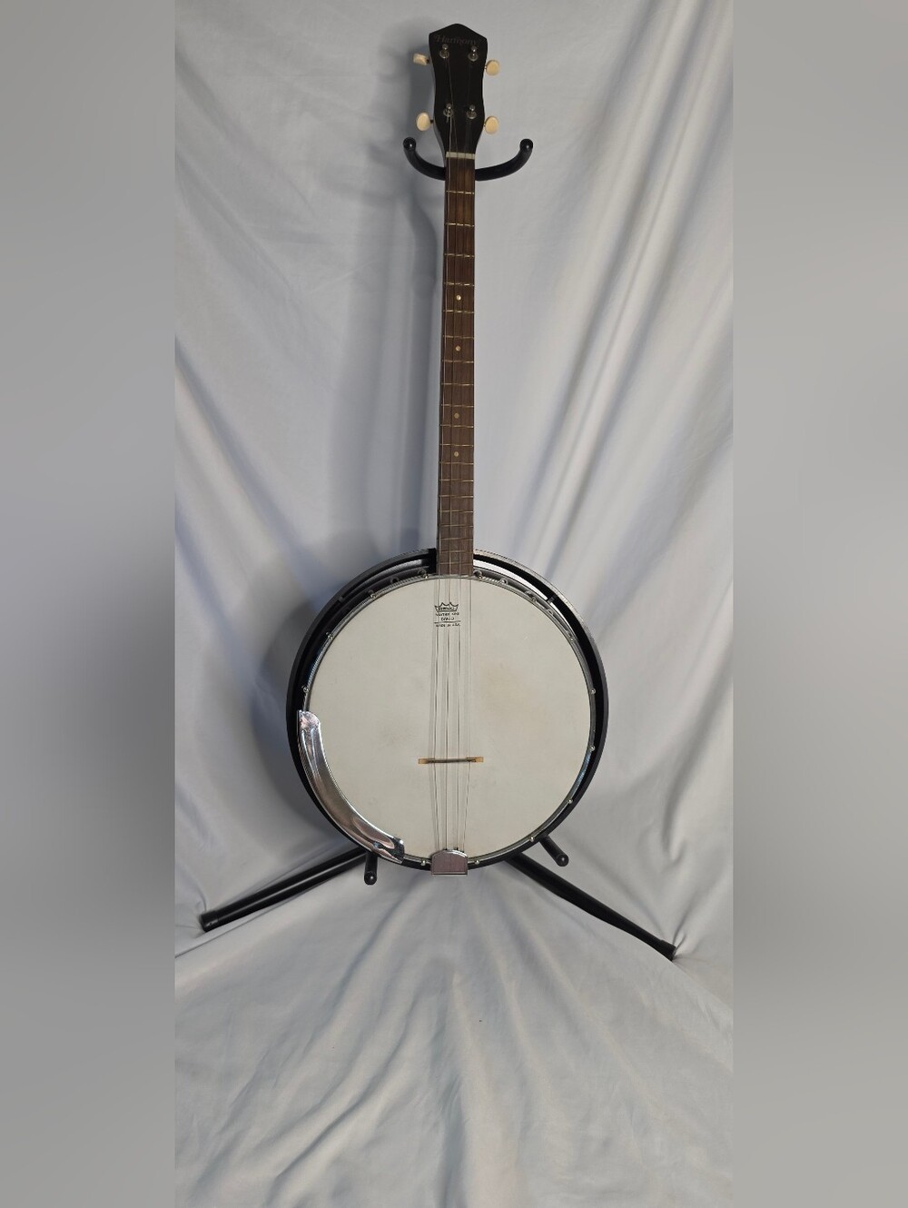 Vintage Harmony Remo Weather King 4 String Banjo Elton Made in USA